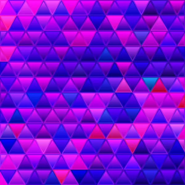 Abstrato Vetor Manchado Vidro Triângulo Mosaico Fundo Azul Violeta — Fotografia de Stock