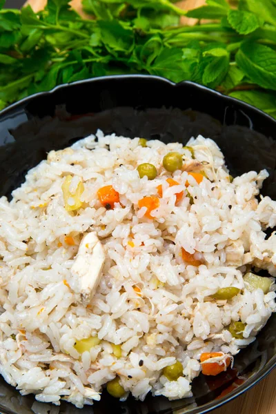 Main Food Rice Tasty Meal — Stock Photo, Image