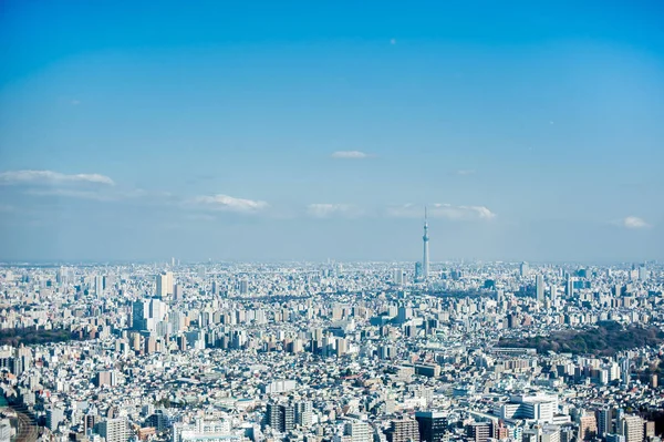 Scenic View Rond Tokyo Sky Tree Japan Deze Foto Rond — Stockfoto