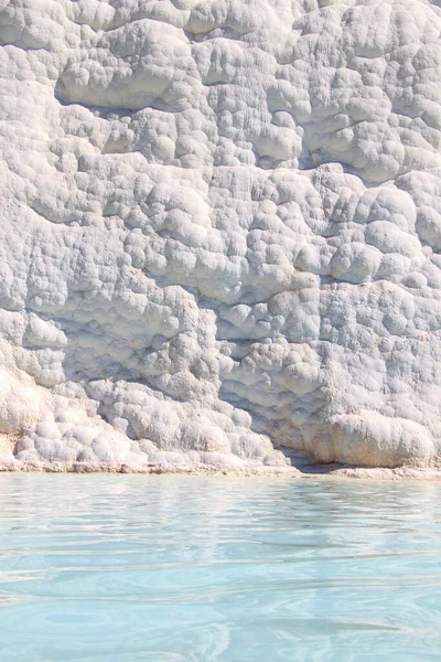 Pamukkale Denizli Turquia Fundo Natureza — Fotografia de Stock