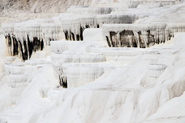 Pamukkale Denizli Turquia Fundo Natureza — Fotografia de Stock