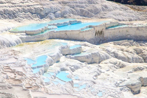 Pamukkale Denizli Turquía Fondo Natural — Foto de Stock