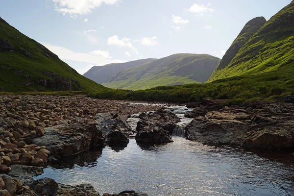 Sesselliftfahrt Glencoe Mountain Resort Blick Auf Die Bezaubernde Landschaft — Stockfoto