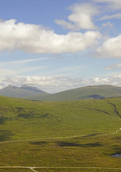 Jazda Kolejką Linową Glencoe Mountain Resort Widok Czarujący Krajobraz — Zdjęcie stockowe