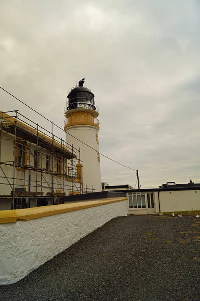 Killantringan Lighthouse Ist Ein Leuchtturm Der Nähe Von Portpatrick Dumfries — Stockfoto
