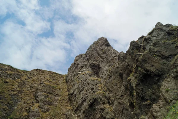 Gobbins Kuzey Rlanda Nın Antrim Ilçesinde Causeway Coastal Route Üzerinde — Stok fotoğraf