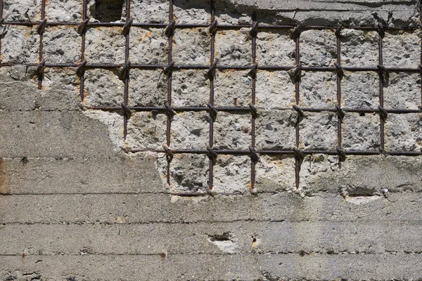 詳細なショットでマロードコンクリート壁 テクスチャ — ストック写真