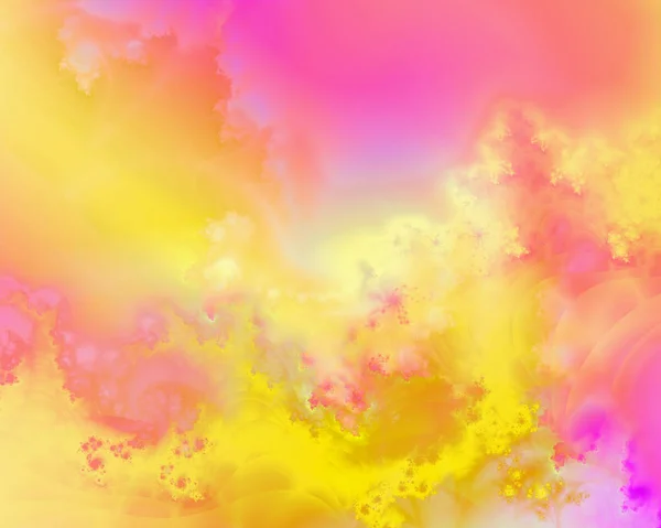 Kolorowe Abstrakcyjne Tło Fraktalami — Zdjęcie stockowe