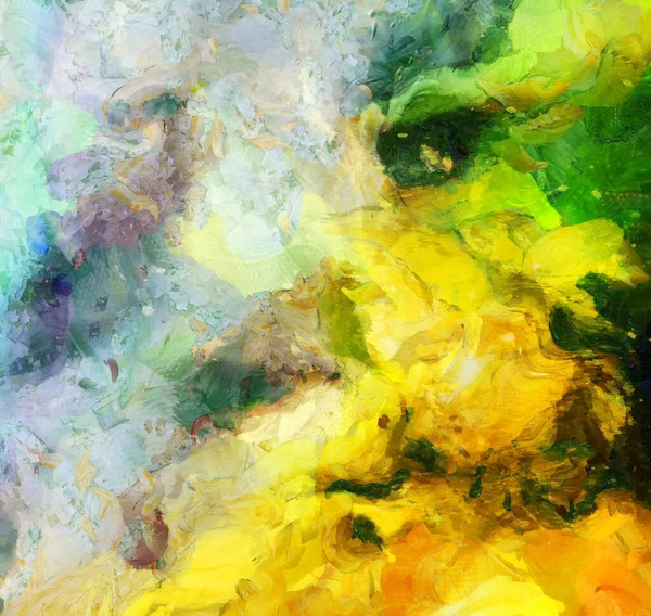 Абстрактний Фон Картина Маслом Полотні Текстура Різнокольору — стокове фото