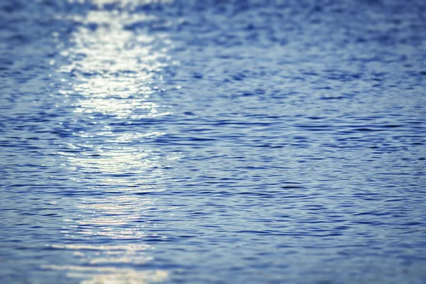 Reflejo Luz Del Sol Mar Azul Conceptos Relajación Naturaleza —  Fotos de Stock