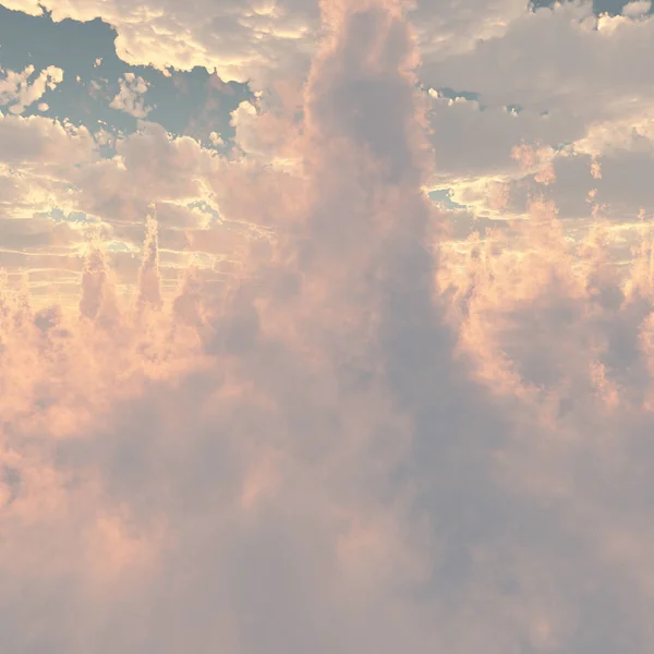 Wolken Bij Daglicht Weergave — Stockfoto