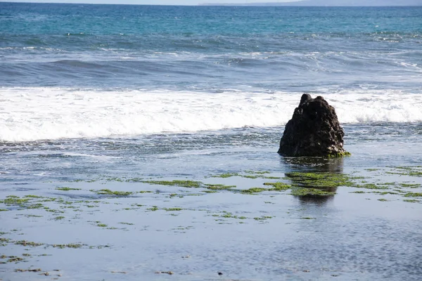 Praia Negra Bali — Fotografia de Stock