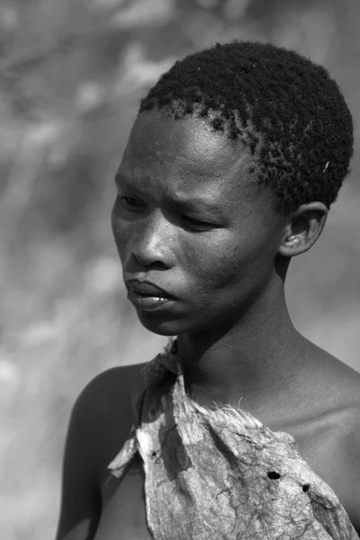 纳米比亚的桑人 — 图库照片
