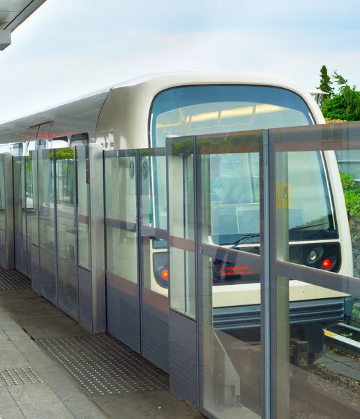 Copenhagen Metro Vlak Stanici Dánsko — Stock fotografie