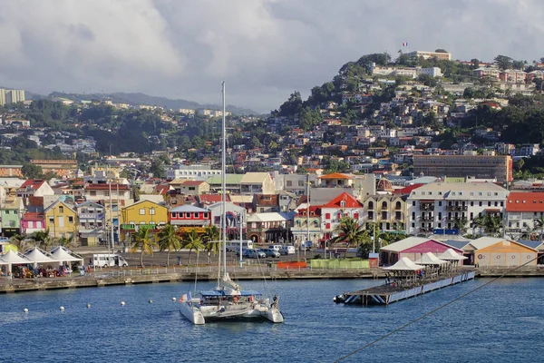 Karibiska Havet Martinique Fort France — Stockfoto