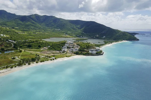 Caribbean Sea Antigua Coastline — Stock Photo, Image