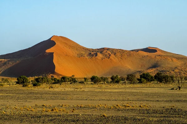 Namibie Národní Park Sossusvlei Písečné Duny — Stock fotografie