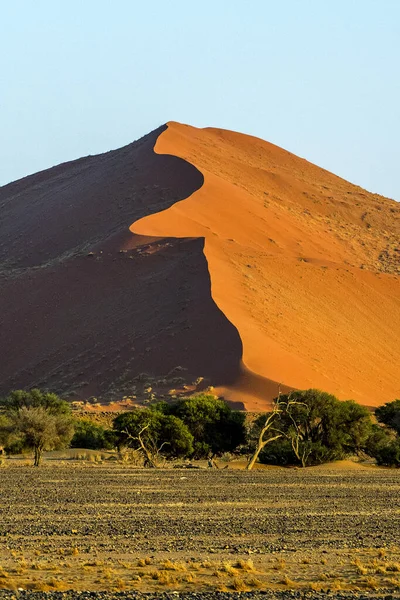 Namibia Parque Nacional Sossusvlei Dunas Arena —  Fotos de Stock