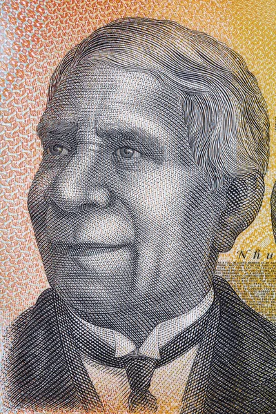 David Unaipon Retrato Dinheiro Australiano — Fotografia de Stock
