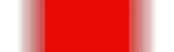 Широкий Червоний Банер Градієнтними Смугами — стокове фото