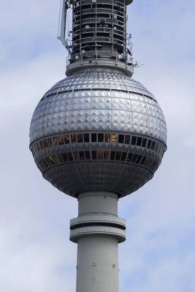 Alemania Berlín Torre Telecomunicaciones Berlín Alexanderplatz — Foto de Stock