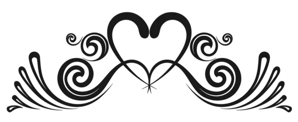 Klasyczna Ozdobna Granica Kaligraficzna Oznakowanie Szablonów Logo Etykiety Naklejki Karty — Zdjęcie stockowe