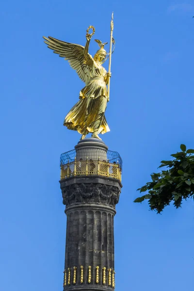 Germany Berlin Golden Else Great Star — Stock Photo, Image