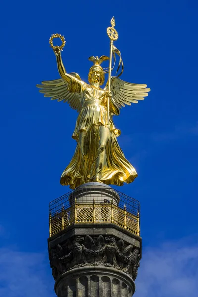 Germany Berlin Golden Else Great Star — Stock Photo, Image