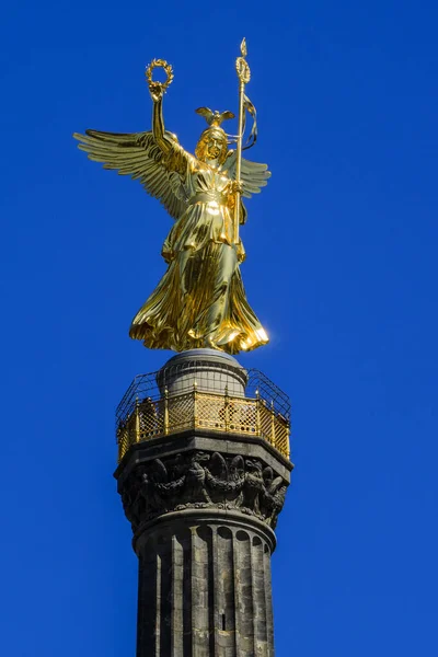 Germany Berlin Golden Else Great Star — Stock Photo, Image