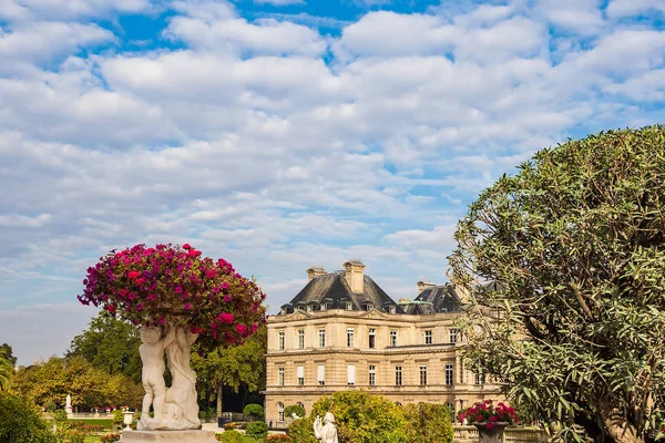 Vista Para Jardin Luxembourg Paris França — Fotografia de Stock