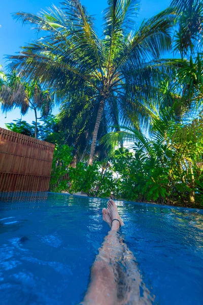 Klasse Holiday Vakker Himmel Blått Hav – stockfoto