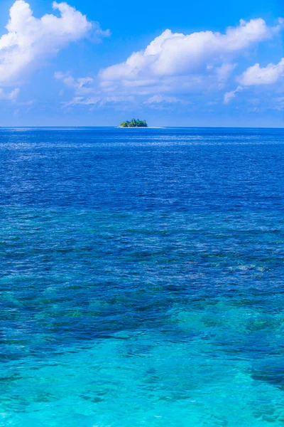 Birinci Sınıf Tatil Güzel Gökyüzü Mavi Deniz — Stok fotoğraf
