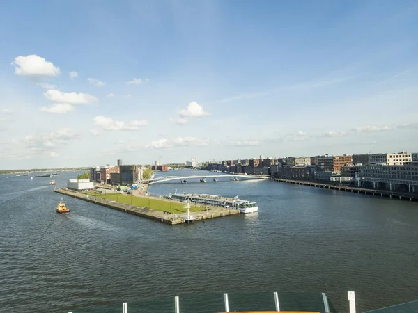 Nederland Cruise Terminal Van Amsterdam — Stockfoto