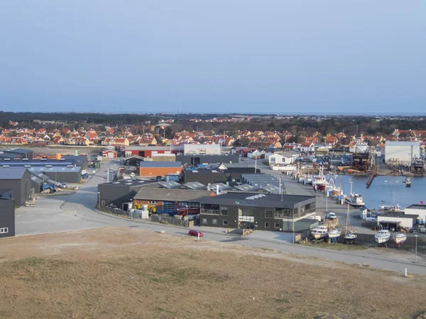 Dinamarca Puerto Skagen — Foto de Stock