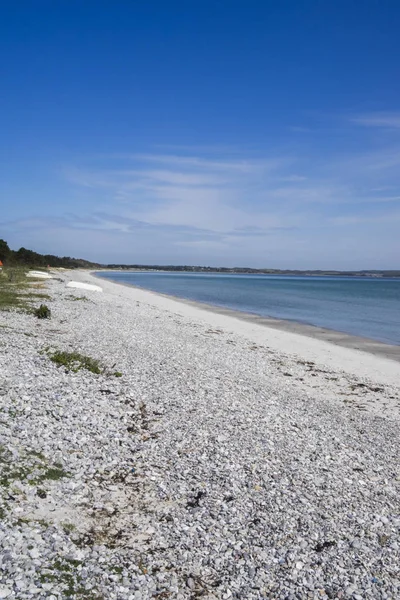 Mar Baltico Danimarca Spiaggia Ebeltoft — Foto Stock