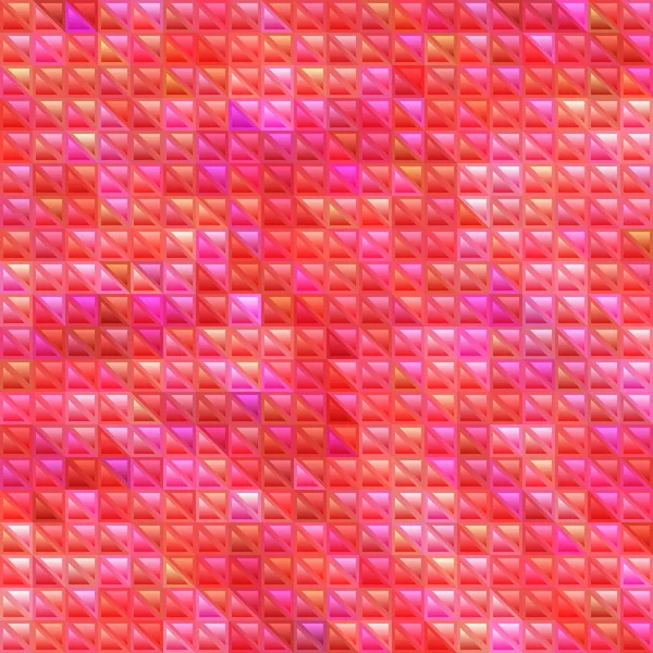 Abstraktní Vektor Barevné Sklo Trojúhelník Mozaika Pozadí Červená — Stock fotografie