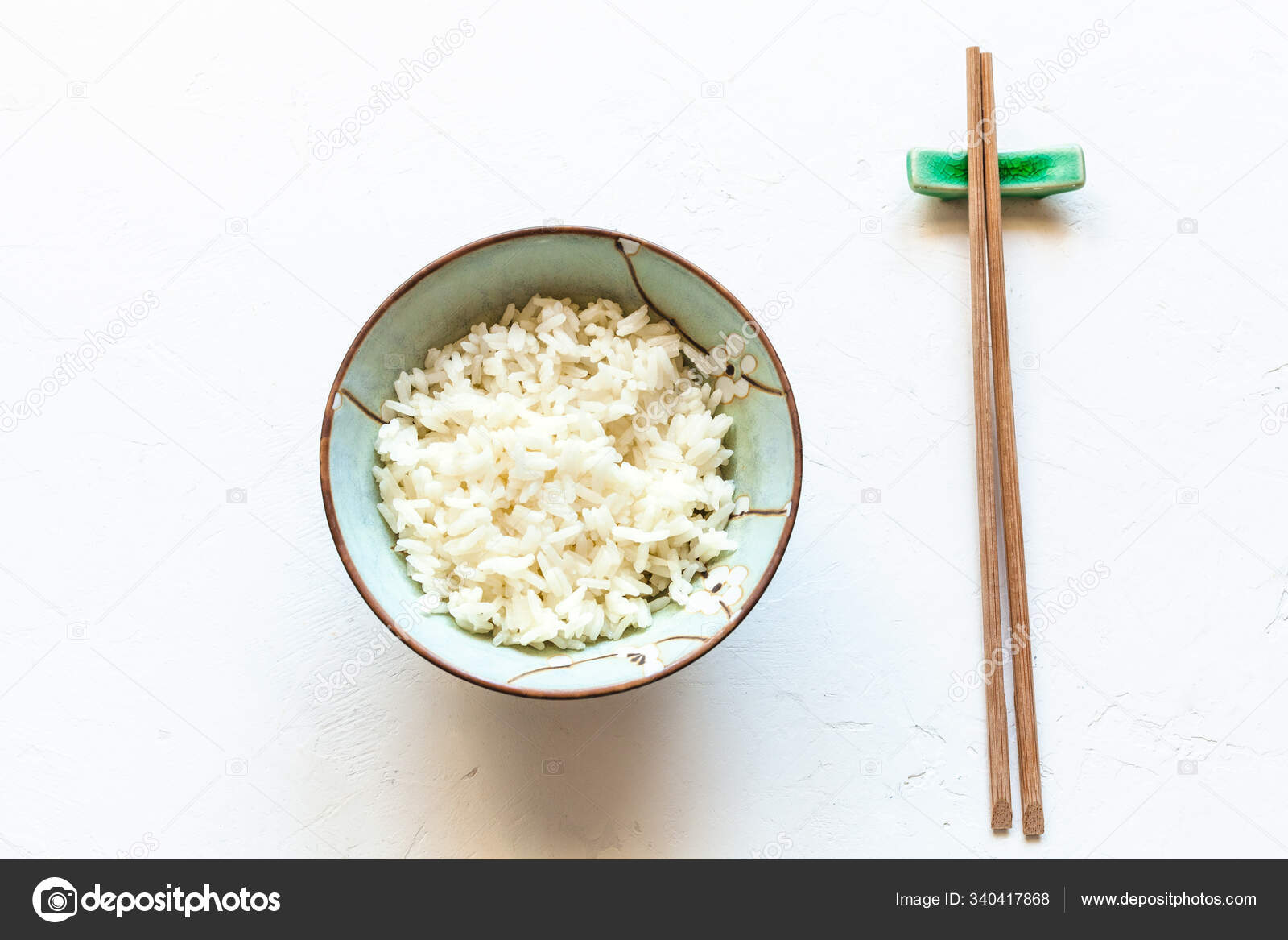 Top View Cup Boiled Rice Wooden Chopsticks Rest White Concrete Stock Photo Image By C Panthermediaseller Top View Cup Boiled Rice Wooden Chopsticks Rest White Concrete Stock Photo Image By C Panthermediaseller