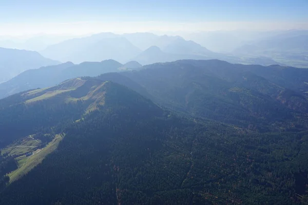 Kempten Fssen Arasındaki Allgu Daki Hava Manzarası — Stok fotoğraf