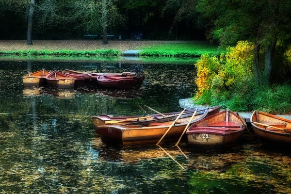 Boats Lake — Stock Photo, Image