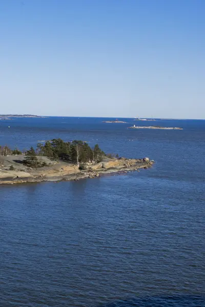 Mar Báltico Finlandia Zona Portuaria Helsinki — Foto de Stock