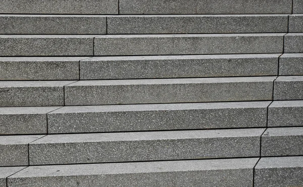 Close Cinza Escadas Concreto Perspectiva Ascendente Visão Baixo Ângulo — Fotografia de Stock