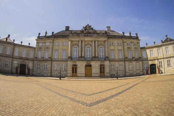 Dinamarca Palacio Amalienborg Copenhague — Foto de Stock