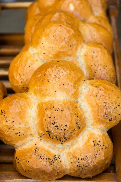 Fábrica Pães — Fotografia de Stock