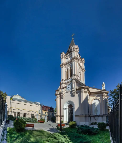 Odessa Ucrania 2018 Asunción Catedral Santísima Virgen María Odesa Edificio — Foto de Stock