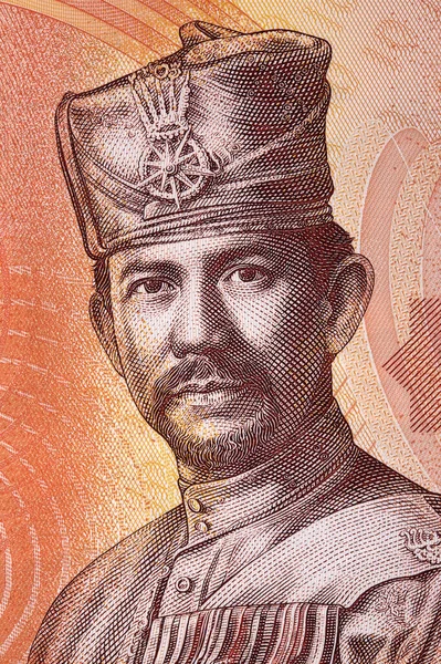 Портрет Султана Болькії Брунею — стокове фото