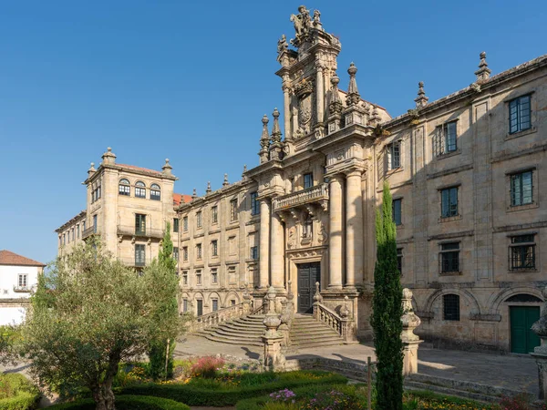 Belo Mosteiro San Martino Pinario Santiago Compostela Espanha — Fotografia de Stock