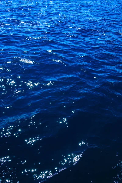 Modrá Mořská Voda Léto — Stock fotografie