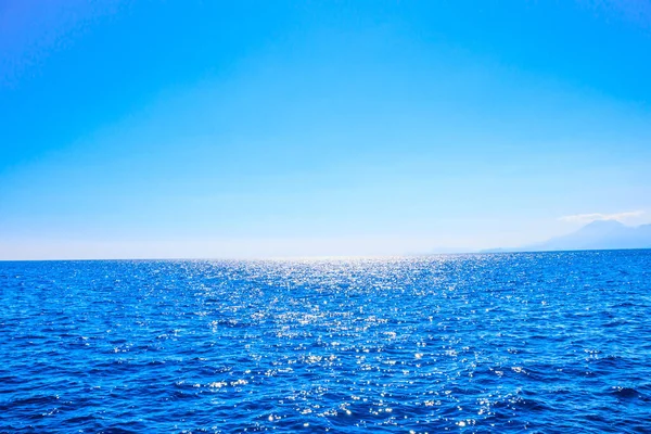 Синя Морська Вода Літо — стокове фото