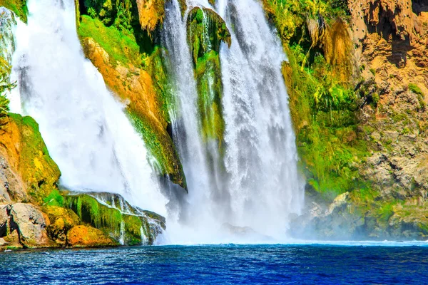 Waterval Dudenpark Antalya Turkije — Stockfoto