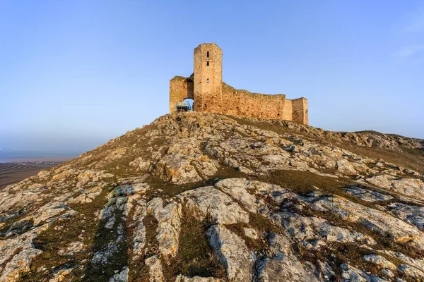 Ruines Ancien Château Royal Enisala Dobrogea Roumanie — Photo